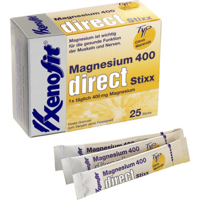 Xenofit Magnesium 400 direct Stixx Direct Granules – 25 sticks