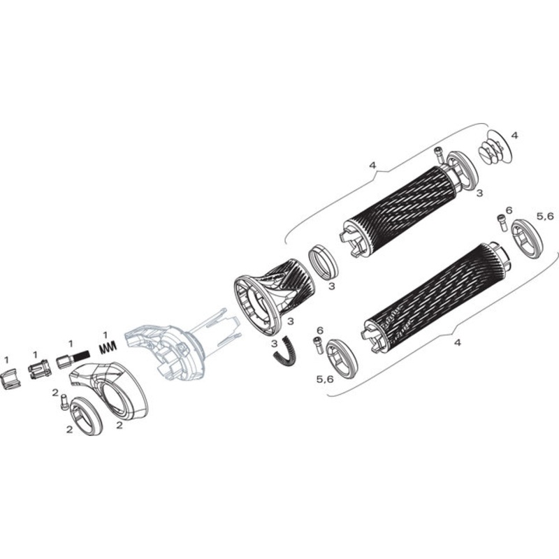 SRAM Eagle / XX1 / XX / X0 / X01 / GX / NX Grip Shift Spare Parts