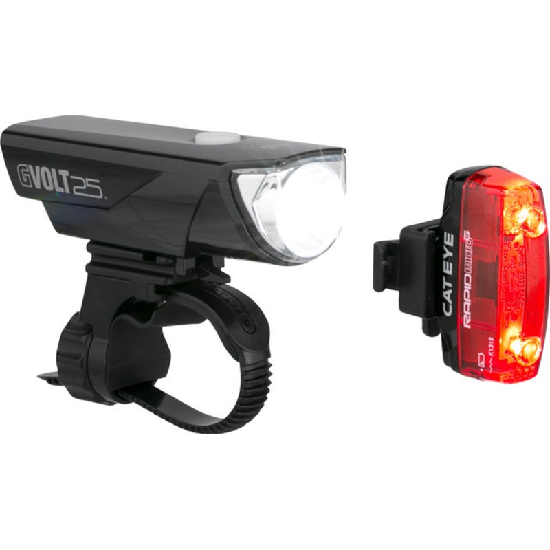 CATEYE HL-EL360G RC GVOLT25 TL-LD620G RapidMicroG Light Set – StVZO Approved