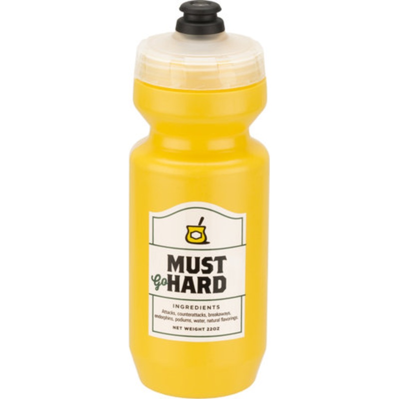 SPURCYCLE Must Go Hard Drink Bottle 650 ml