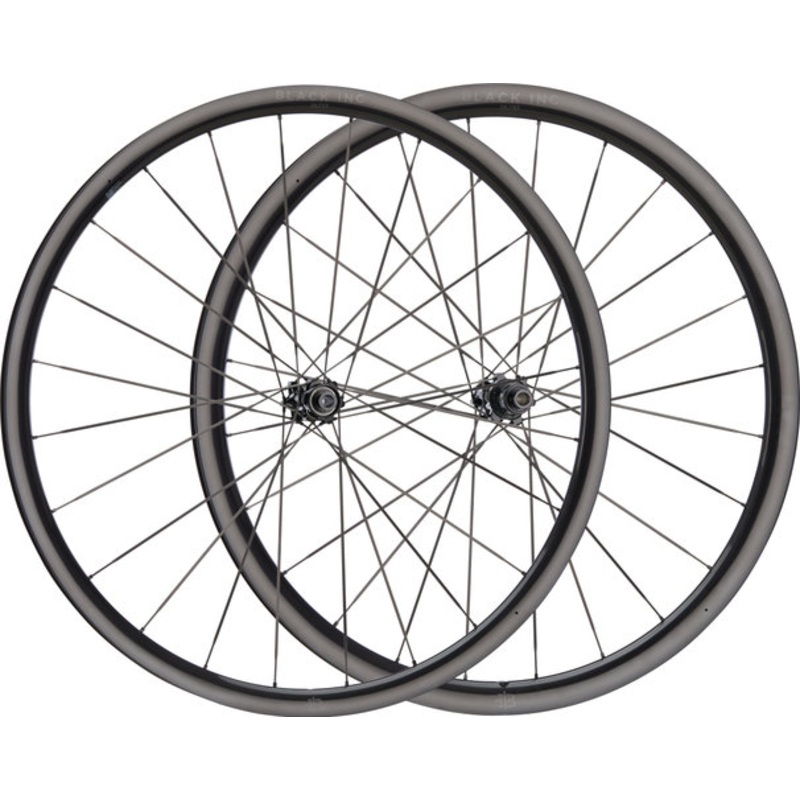 Black Inc 28//33 Center Lock Disc Carbon 28″ Wheelset