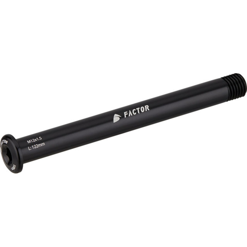 Factor E-Thru Front Axle 12 x 121 mm for O2 / OSTRO Disc