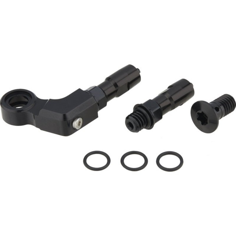 Trickstuff Beta Kevlar Hose Connection Set Angle / Straight 6 mm