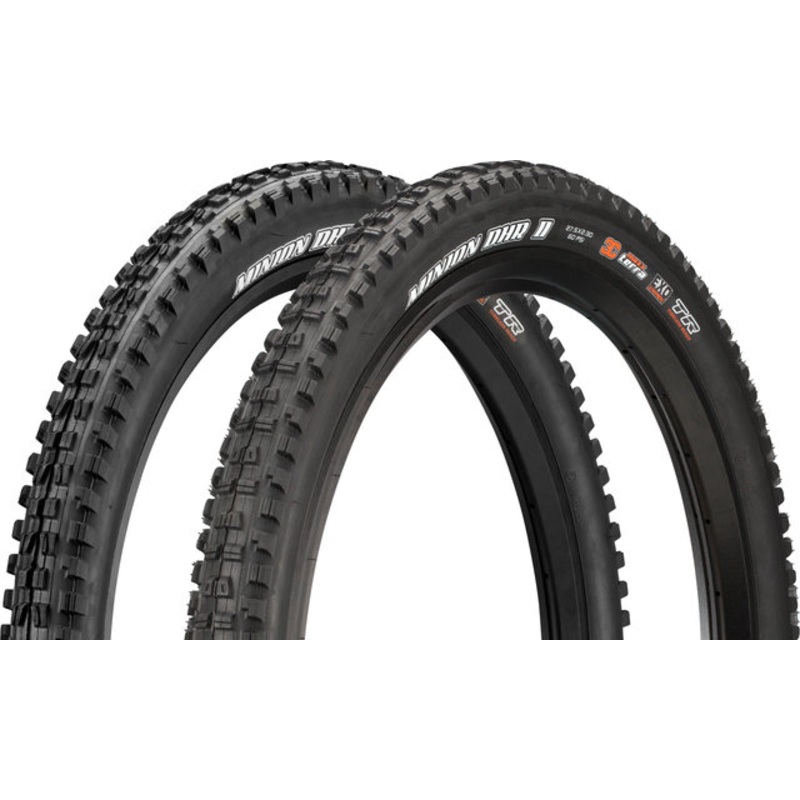 Maxxis Minion DHF / DHR II 3C MaxxTerra EXO TR 27.5″ Folding Tyre Set