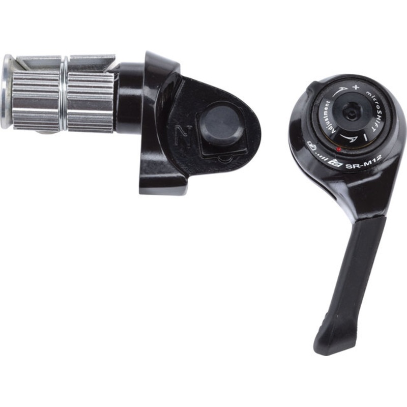 microSHIFT BS-SR-M12-R 12-Speed Bar End Shifter for SRAM MTB