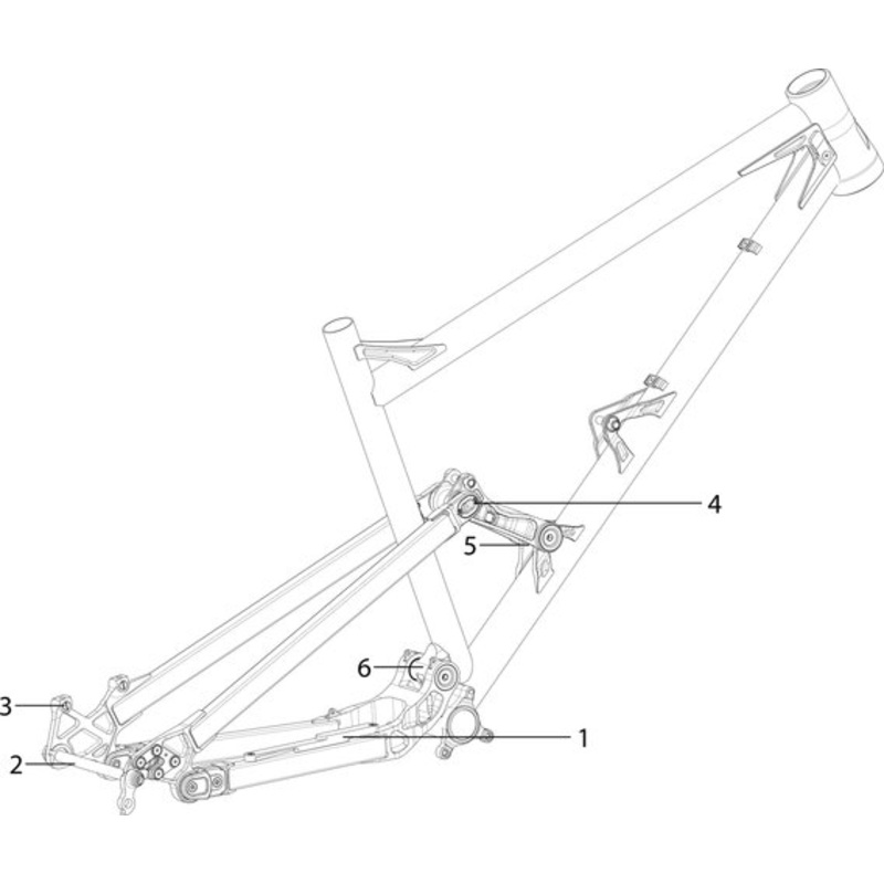 Nicolai Ion 15 Spare Frame Parts