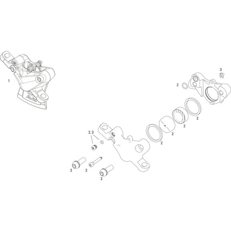 SRAM Level TL Brake Caliper Spare Parts