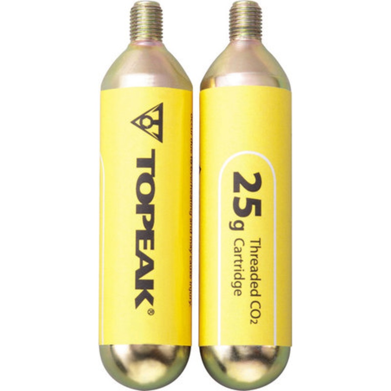 Topeak Spare Threaded CO2 Cartridges 25 g – 2 pack